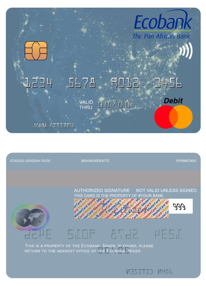 Niger Ecobank mastercard
